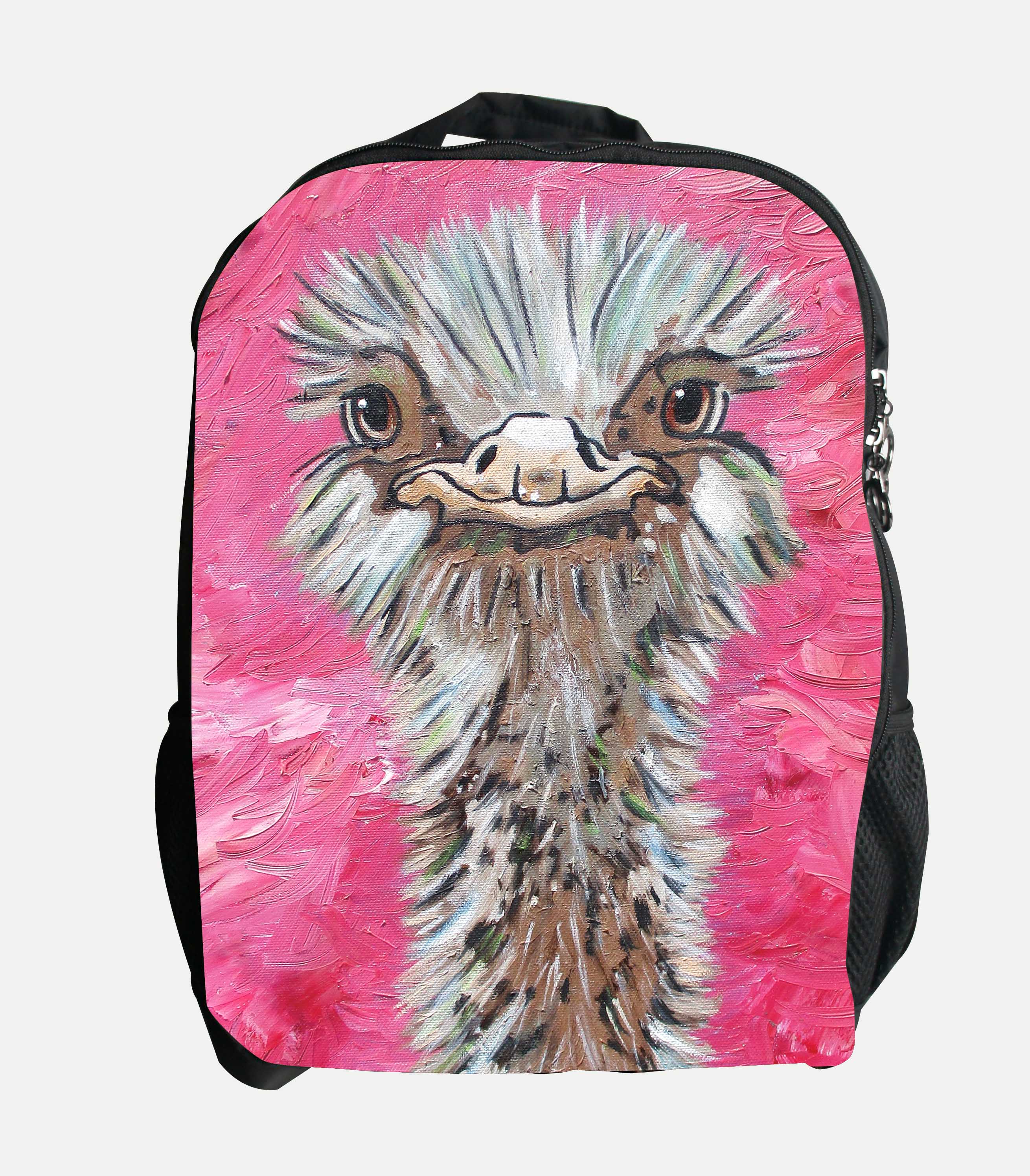 Emo Emu Funny Humor Antiqued Charm Clothes Purse Suitcase Backpack Zipper  Pull Aid - Walmart.com